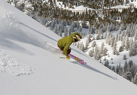 Skiing in Tahoe